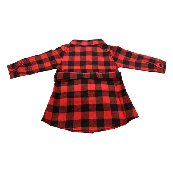Toddler Baby Girl Christmas Party Long Sleeve Outfit - Picture 3 of 4